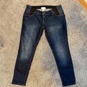 Isabel Maternity by Ingrid & Isabel Dark Blue Straight Leg Jeans